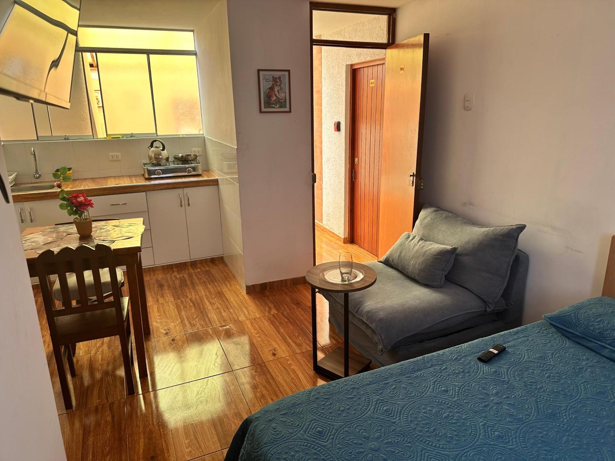 San Miguel, Lindo Monoambiente Wifi Terraza Appartement